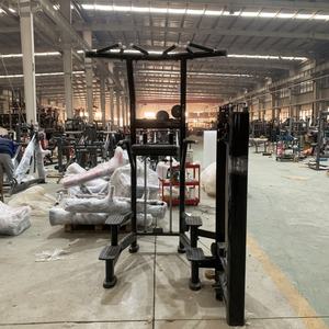 Robuste Commercial Gym Fitness <span class=keywords><strong>Musculation</strong></span> Pin Chargé Menton Dip Jambe Levée Assistée Pull Up Menton Dip Assist <span class=keywords><strong>Machine</strong></span> - Product Image 4