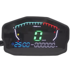 Tachymètre numérique, instrument à affichage numérique, affichage numérique LED pour la tension, le régime et le kilométrage, jauge multifonctionnelle - Product Image 5