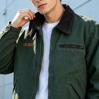 Veste en jean Detroit de haute qualité, style américain, modèle vierge