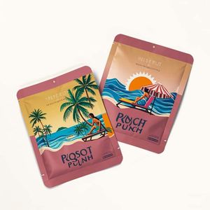 3.5 paquets de sacs en mylar personnalisés à l'épreuve des enfants, pochette sur support zip-lock holographique imprimée par gravure, emballage en plastique pour chewing-gum sushi - Product Image 1