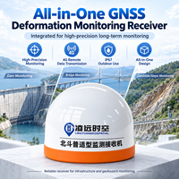 Récepteur de surveillance GNSS haute précision GPS BDS GLONASS Galileo 4G pour la surveillance des glissements de terre et des barrages