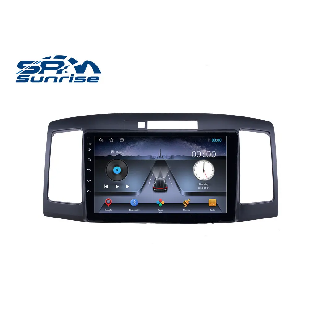 Autoradio Android 11, écran tactile IPS 9 ", BT, USB, Navigation GPS, Carplay, pour voiture Toyota allon 2001 (2007 — 240)