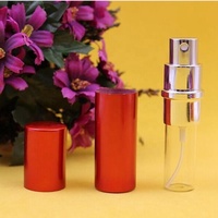 Mini flacon pulvérisateur rond portable de 5 ml, 8 ml, rechargeable, atomiseur de parfum de 10 ml