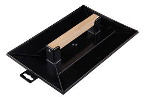 เกรียงฉาบปูน ABS สีดำ คุณภาพดี ด้ามไม้ รูปทรงสี่เ<span class=keywords><strong>ห</strong></span>ลี่ยมผืนผ้า พร้อมที่แขวน - Product Image 5