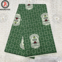 Nouveau design Produit populaire Tissus polyester avec logo personnalisé imprimés à la cire pour le Maroc Uniformes scolaires africains