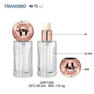 ขวดโลชั่นแก้วแบบใช้ซ้ำได้ ปรับแต่งได้ พร้อมป้ายกำกับส่วนตัว ขวดปั๊มโลชั่น 40 มล. ขวดโลชั่นหรูหรา - Product Image 3