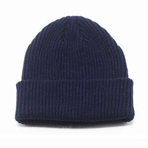 <span class=keywords><strong>WuJing</strong></span> Fabrik Maßgefertigte Gewebte Etiketten-Beanie-Mütze, Unisex, Einfarbig, Doppellagig, Warm, Lässig, Winter-Skullcap, OEM Strickmütze - Product Image 2