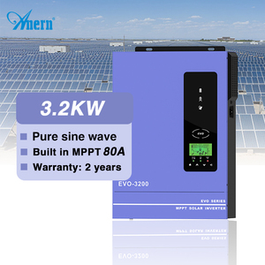 Onduleur solaire <span class=keywords><strong>3KVA</strong></span> 5KVA 24V 48V, onduleur hybride solaire à onde sinusoïdale pure hors réseau pour système solaire avec chargeur solaire MPPT - Product Image 2