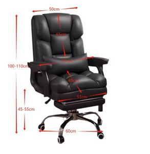 Fauteuil inclinable au <span class=keywords><strong>design</strong></span> contemporain pour chambre, bureau, étudiant, en cuir synthétique, idéal pour le streaming, le jeu et l'ordinateur - Product Image 2