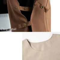 Tablier de travail noir imperméable pour infirmière, esthéticienne, coiffeur, cuisinier, coiffeur, noir, à bretelles