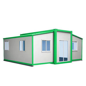 Maison conteneur extensible 20 pieds/40 pieds, préfabriquée, design moderne, utilisation extérieure, panneau sandwich, construction métallique, installation rapide - Product Image 5