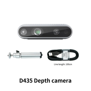 Caméra Web D435 1080P RGB IR Stéréo à Focale Fixe USB3.1 Grand Angle pour Mesure de Distance et Numérisation 3D - Product Image 3