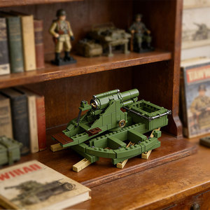 Juego de Construcción de Cañón de Juguete Histórico Militar, Modelo de Obús Pesado BL de 9.2 Pulgadas de la Primera Guerra Mundial, Venta al Por Mayor - Product Image 3
