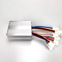 Contrôleur de moteur de vélo électrique MY1016Z 12V 24V 350W, ensemble de 14 pièces, moteur à balais en cuivre pour vélo, rickshaw et tricycle