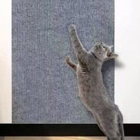 Tapis à gratter pour chat auto-adhésif, protection de meubles DIY pour canapé, mur, tapis anti-griffures pour chat