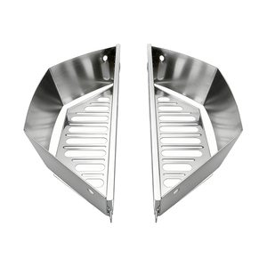 Pinnovo Char-Basket Soportes para <span class=keywords><strong>Briquetas</strong></span> de Carbón de Acero Aluminizado, Cestas para Combustible para Asado Indirecto, Compatibles con Parrillas de Carbón Más Grandes - Product Image 5