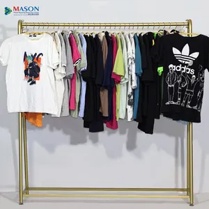 clothes stock used clothes Mixed styles fashion mens T-shirts used clothes second hand clothing tshirt shirt for man