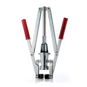 Macchina tappatrice a due leve per tappi da 24 mm, strumento manuale per sigillare bottiglie di vino e birra - Product Image 1