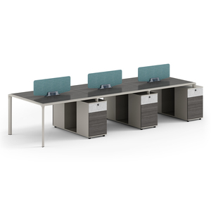 Estación de Trabajo Portátil para 2 Personas con Escritorio para Laptop, Ideal para Oficinas, Cubículos o Talleres - Product Image 4
