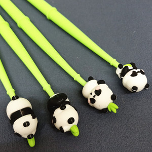 Nuevo Panda Neutral Pen Venta al por mayor Gel Pen Soft Kawaii Anime Black Beauty Melody Stress Relief Office School Supplies Papelería - Product Image 6