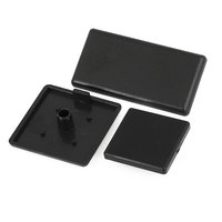 Accessoires d'extrusion en aluminium OB t v slot, embouts en plastique, couvercles en PVC