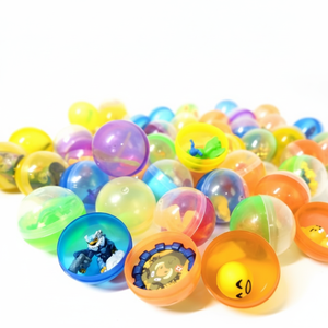 Boule de loterie de boîte de ramassage de capsule promotionnelle ronde vide pour la collection ou l'affichage de capsules - Product Image 1