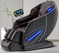 C78 Dernier luxe Zero Gravity Full Body Spa Massage Chaise 4D Bureau Shiatsu Électrique avec Chaleur Portable
