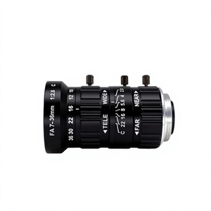 Objectif zoom manuel, 7-36 mm, 6 MP, 1/1,8'', monture C, faible distorsion, objectif zoom FA pour vision industrielle M984 - Product Image 2