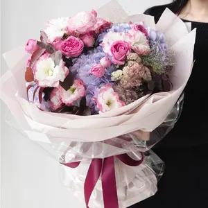 JAYWOOD, индивидуальная Корейская бумага Сидней, 40 листов, подарочная упаковка, флористическая Цветочная оберточная бумага, рулоны для букета, водонепроницаемая оберточная бумага для цветов