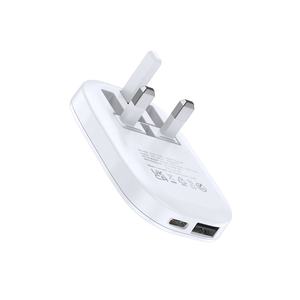 Cargador Slim Fast PD20W con Puerto Tipo-C, Adaptador para Reino Unido, Protección OTP/OVP/OCP/Contra Cortocircuitos para Auriculares y <span class=keywords><strong>iPhone</strong></span> - Product Image 2