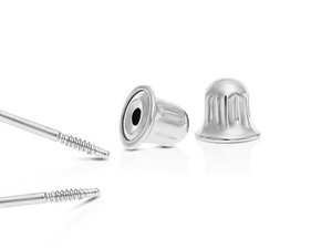 Pendientes de Diamantes de Alta Calidad con Acabado Brillante para Mujer, Plata de Ley 925, Joyería Fina de Lujo, Colección de Moda - Product Image 2