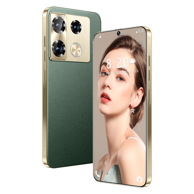 High Quality Note 40 Pro 5G Smartphone 16GB+1TB 72MP+108MP Android Full Display with Face Unlock Android 14