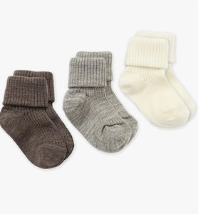 Chaussettes lavables de bébé de <span class=keywords><strong>laine</strong></span> mérinos, confortables et respirables - Product Image 1