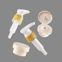 300ml 500ml Bouteille de shampooing en plastique HDPE doux au toucher mat avec bouchon rabattable Bouteilles de lavage de lotion pour le corps fantaisie avec bouchon à vis