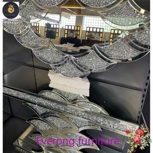 Gran oferta Espejos muebles con espejo mesas de consola con espejo de pared decorativo mesa de consola de vidrio Spiegel Mobles Miroir - Product Image 4