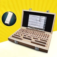 Kit de blocs de calibrage standard TEBAK, blocs de référence de précision en acier rapide pour accessoires d'étalonnage de micromètres et de calibres