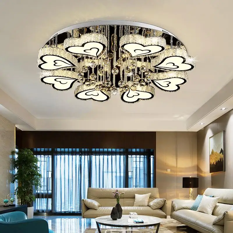 Kristal tavan ışıkları aydınlatma ve devre tasarımı aydınlatma çözümleri hizmet toptan Lampadari Moderni