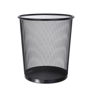 WB01 Poubelle en fil métallique durable à ouverture supérieure <span class=keywords><strong>Corbeille</strong></span> à papier de bureau pour la gestion des déchets ménagers ou de bureau - Product Image 1