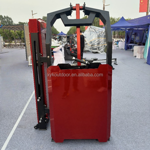 Máquina de <span class=keywords><strong>Prensa</strong></span> de Piernas con Placas de Acero de Uso Comercial Directo de Fábrica, Equipo de <span class=keywords><strong>Gimnasio</strong></span> para Sentadillas con Péndulo - Product Image 4