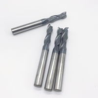 AlTin en carbure de tungstène enduit 8*100 pour l'usinage CNC fraise en carbure de tungstène OEM ODMTungsten