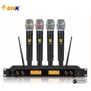 BNK Professional Microfonos Inalambricos UHF Wireless Mic U-8889