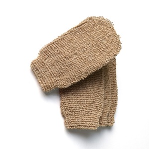 Natural Exfoliating <strong>Ramie</strong> <strong>Fiber</strong> Bath Peeling Glove Mitt Bath Scrubber Remove Dead Skin Jute Exfoliating Mitts - Product Image 2