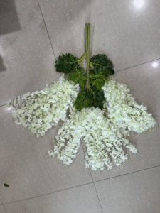 Hoa Wisteria Nhân Tạo Bán Chạy Dây Leo Vòng Hoa Cây Treo Trang Trí Đám Cưới Tán Lá Treo Tường - Product Image 5