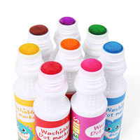 Marqueurs de peinture à points lavables pour enfants Superdots, 2 oz, prise en main facile, encre colorée vibrante et sûre, peinture, dessin, graffiti, marqueur de bingo