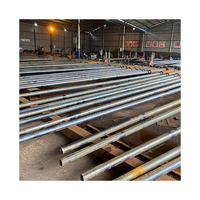 Postes de Luz de Calle Curvos Cónicos Octagonales de Acero Galvanizado Eléctrico para Exteriores de 6m 7m 8m 9m 10m, Postes para Lámparas