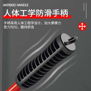 เครื่องมือเคลื่อนย้ายพร้อมล้ออเนกประสงค์ ป้องกันพื้นพลาสติกสีแดง สำหรับขนย้ายเฟอร์นิเจอร์ในบ้าน - Product Image 5