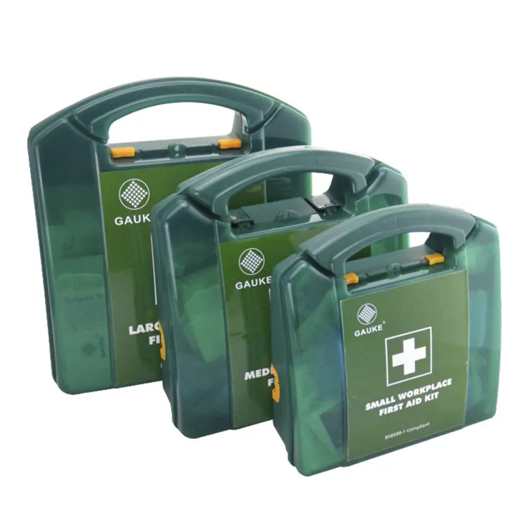 Gauke Erste-Hilfe-Kits BS8599-1 Erste-Hilfe-Box für Auto, Reisen, Zuhause, Notfall, Überleben, Büro Auto medizinische Tasche