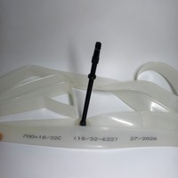 Chambre à air de vélo en TPU ultralégère et durable, valve Presta 700c, filetage en aluminium pour vélos de route 700x18/25/28/32c