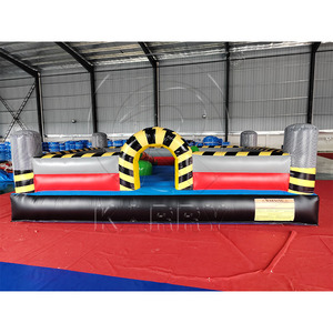 Juego de arena de gladiador inflable doble comercial con material de PVC Garantía de 3 años y fácil configuración para uso de Carnaval Niños y adultos - Product Image 1