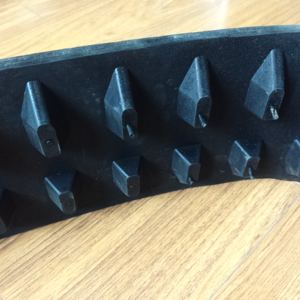 סורק גומי עבור רובוט/Snowmobile/כיסא גלגלים (136*45*41) שלג מפוח, Snowcat, שלג מסלול - Product Image 5